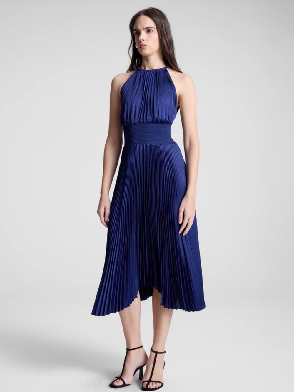 A.L.C. Renzo II Satin Pleated Dress. Size 6. MSRP $595 - Picture 5 of 17